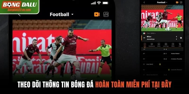 Theo dõi thông tin bóng đá hoàn toàn miễn phí tại đây