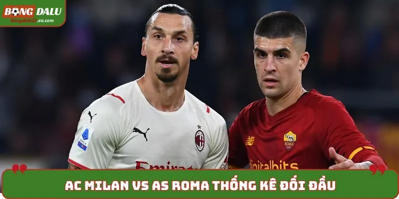 Soi kèo AC Milan vs AS Roma - phân tích về kết quả đụng độ trước đó
